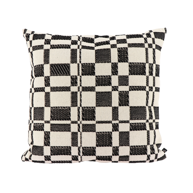 4MURS Coussin COOPER coloris noir 44 x 44 cm