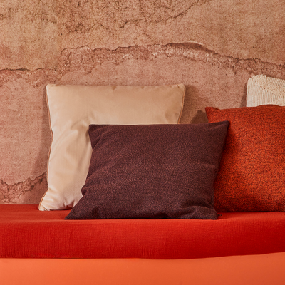 4MURS Coussin Medea Brun terre