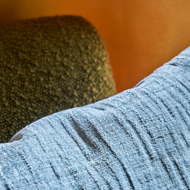 4MURS Coussin MEANDOR coloris vert menthe 44 x 44 cm