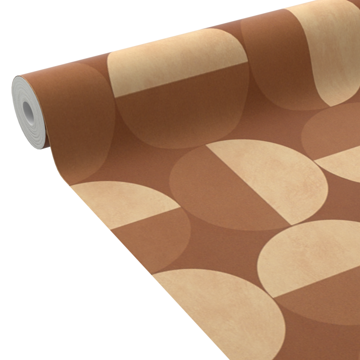 4MURS Papier peint intissé Luciano Terracotta