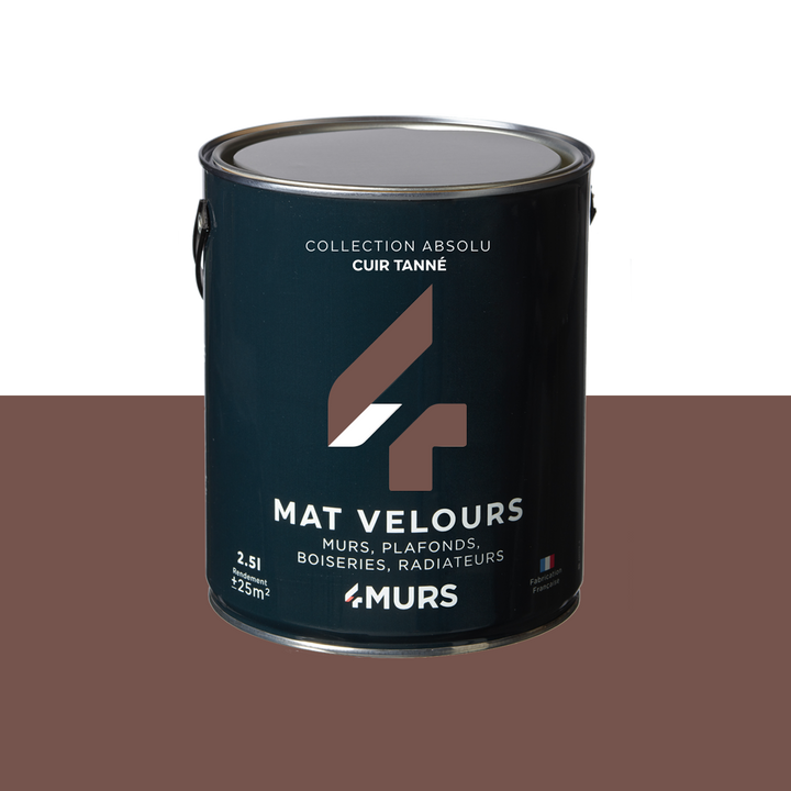 ABSOLU Peinture Absolu Cuir tanné Mat 2,5L
