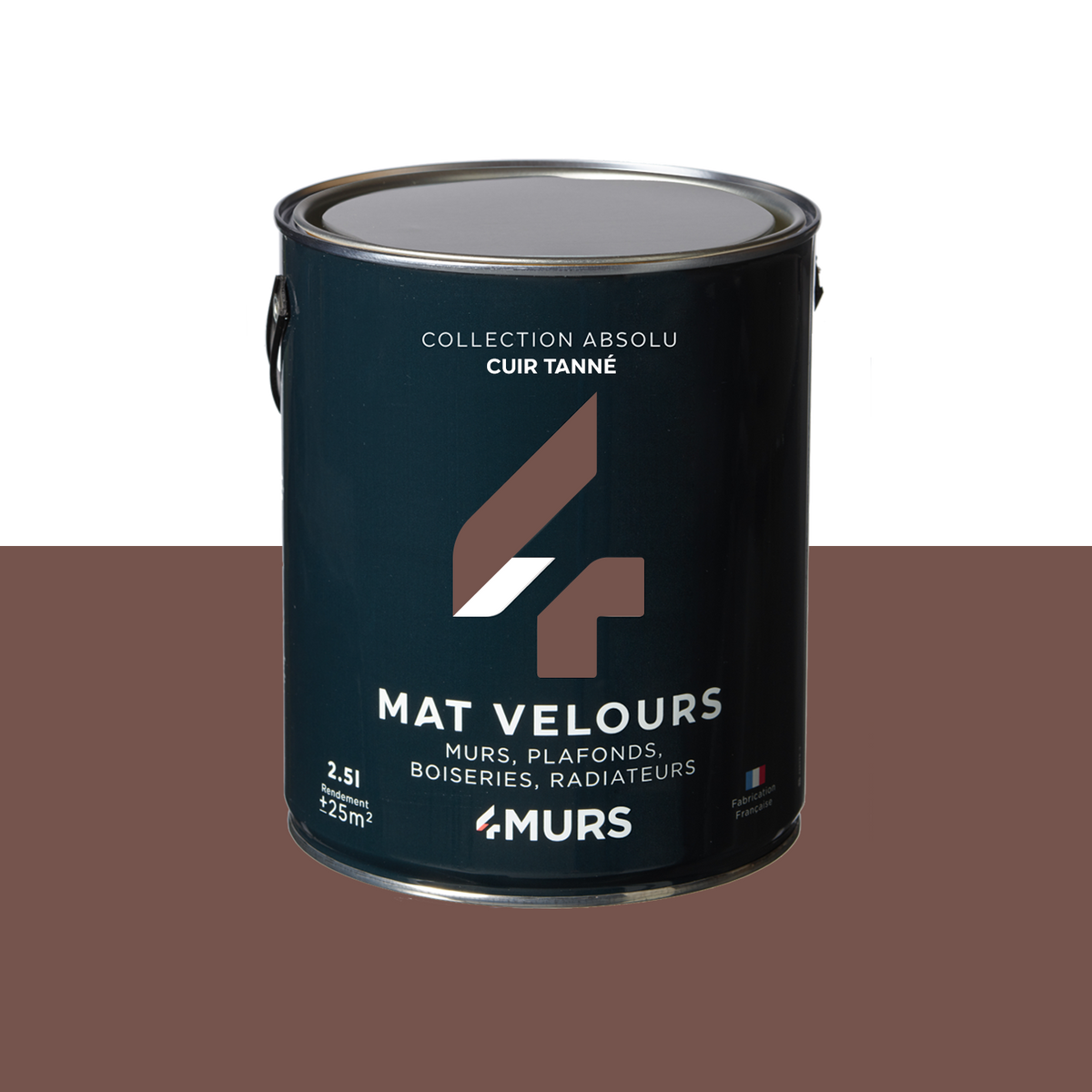 ABSOLU Peinture Absolu Cuir tanné Mat 2,5L