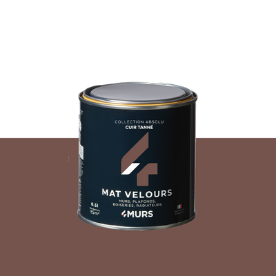 ABSOLU Peinture Absolu Cuir tanné Mat 0,5L