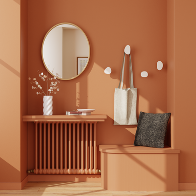 SAPHYR Peinture Saphyr Orange cuivré Satiné 0,5L