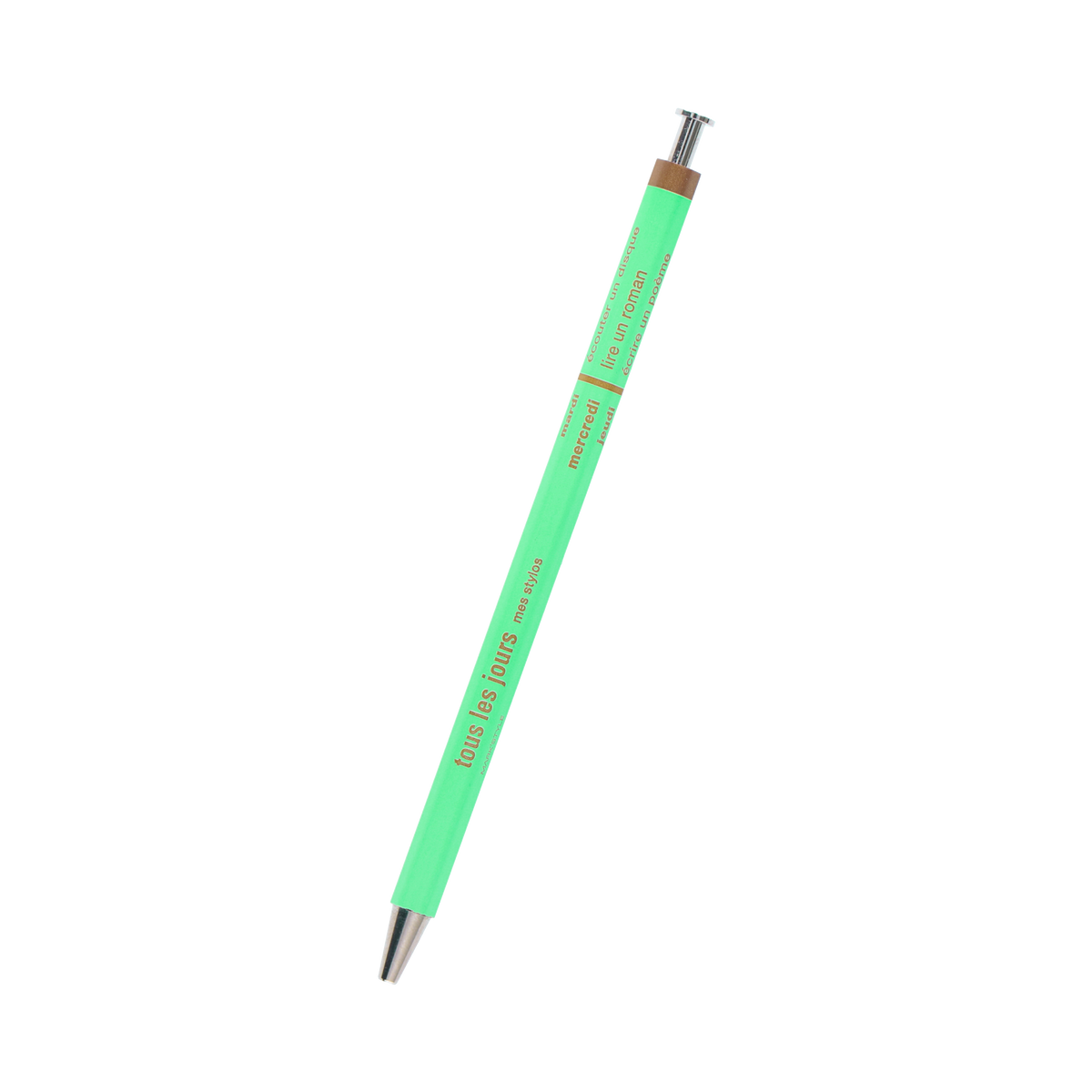 Stylo Bille à encre gel Vert menthe