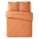 Parure de lit en gaze de coton Anokias Caramel