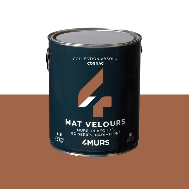 Absolu Peinture Peinture cognac Mat 2,5 L