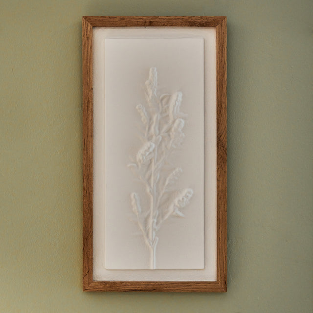 4MURS Tableau embelli FLORA coloris blanc