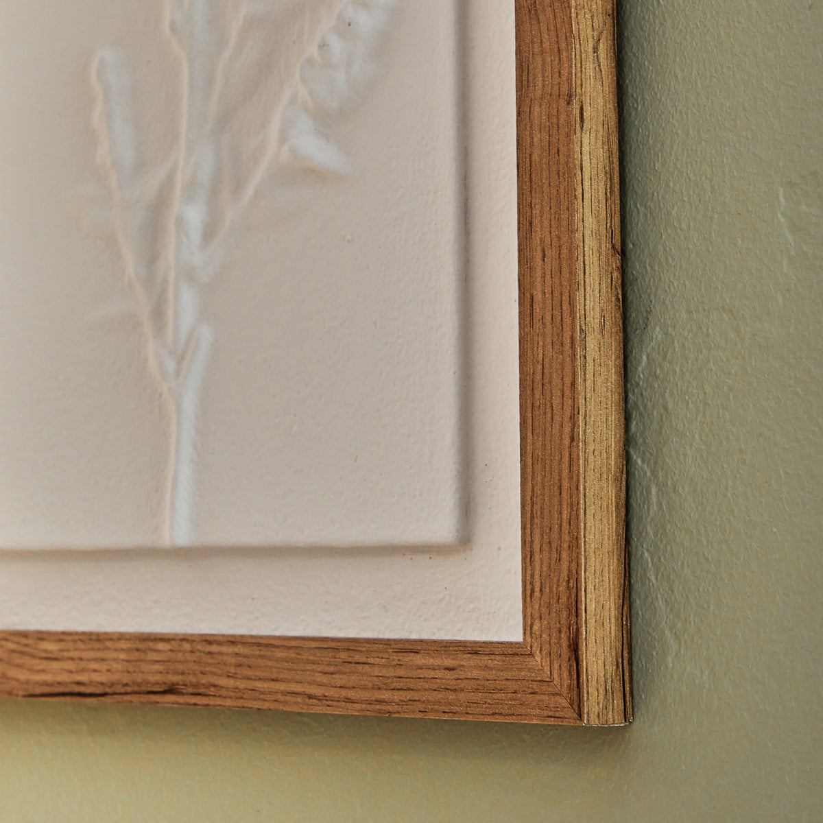 4MURS Tableau embelli Flora Blanc