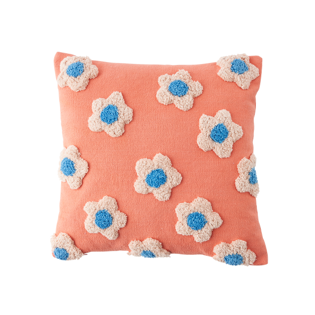 4MURS Coussin LISIAN coloris saumon 40 x 40 cm