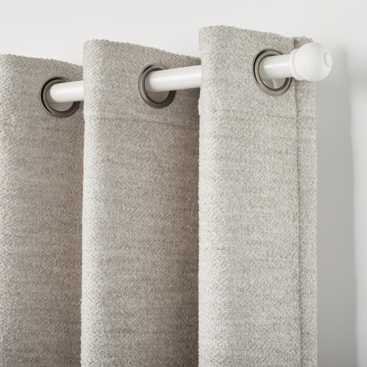 Dickson Lin Rideau thermique DICKSON coloris lin 140 x 260 cm - 4MURS