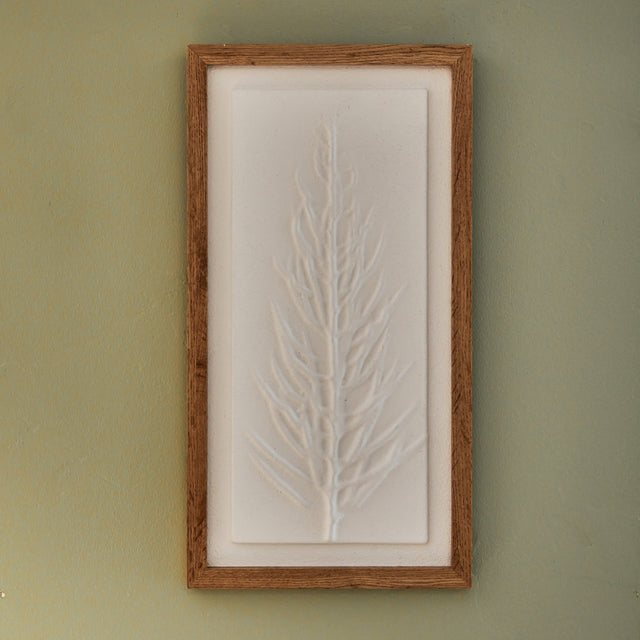 4MURS Tableau embelli FLORA coloris blanc