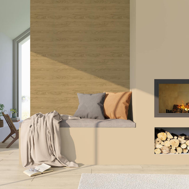 4MURS Papier peint intissé ERONGO coloris bois clair