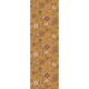 4MURS Papier peint intissé Giulia Ocre orangé