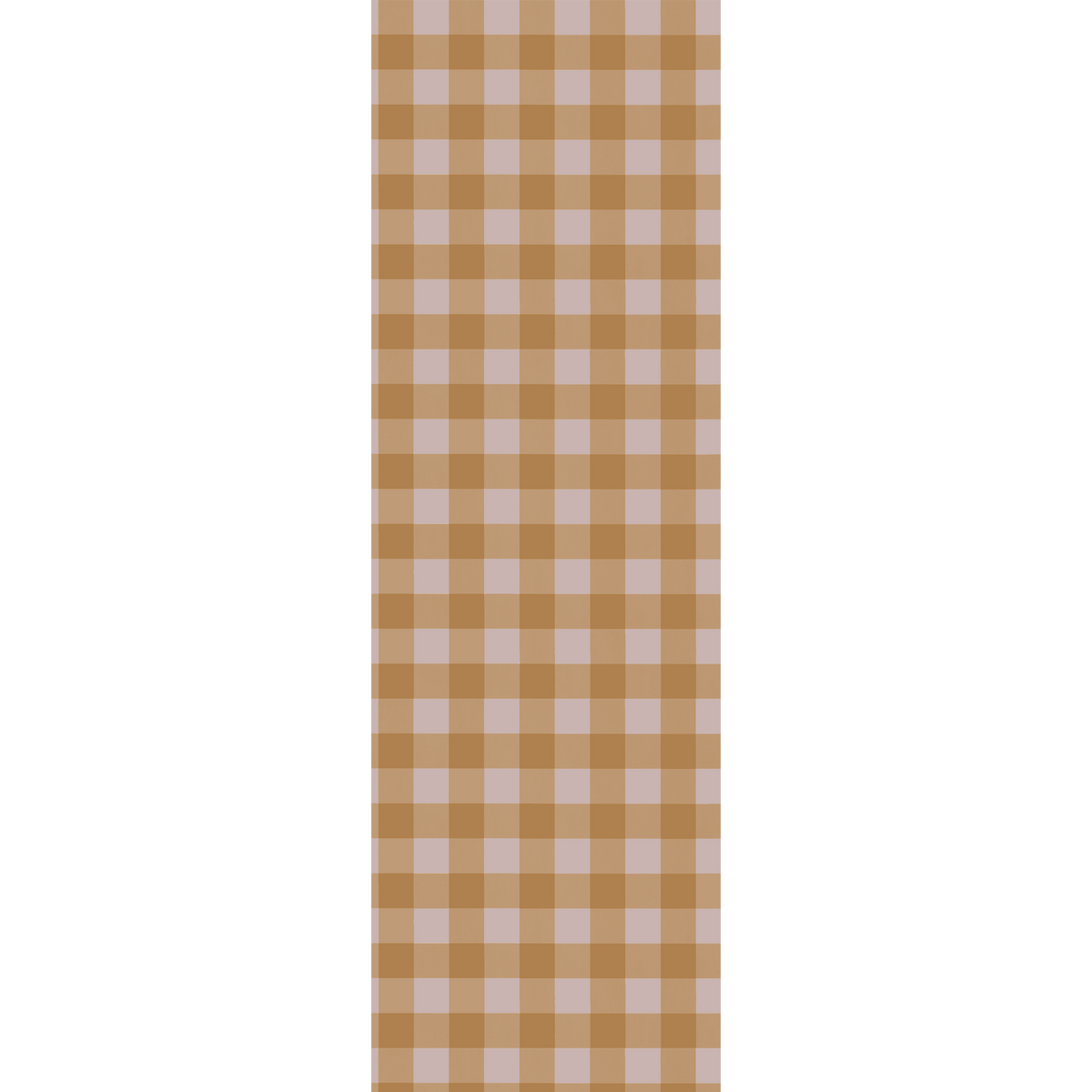 4MURS Papier peint intissé Flavie Ocre orangé et rose