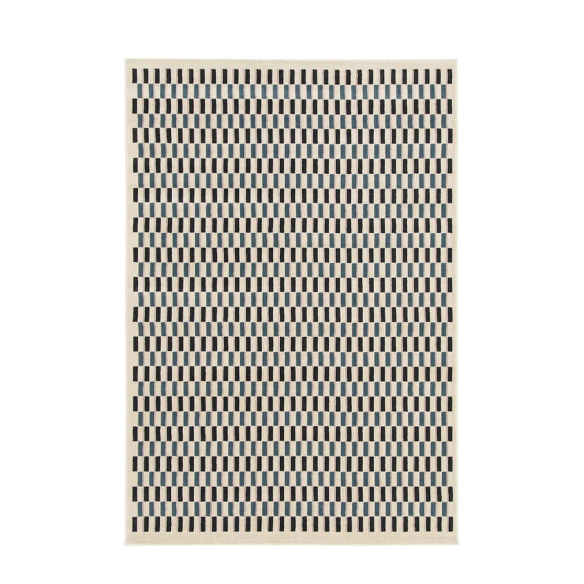 Tapis Anias Bleu acier