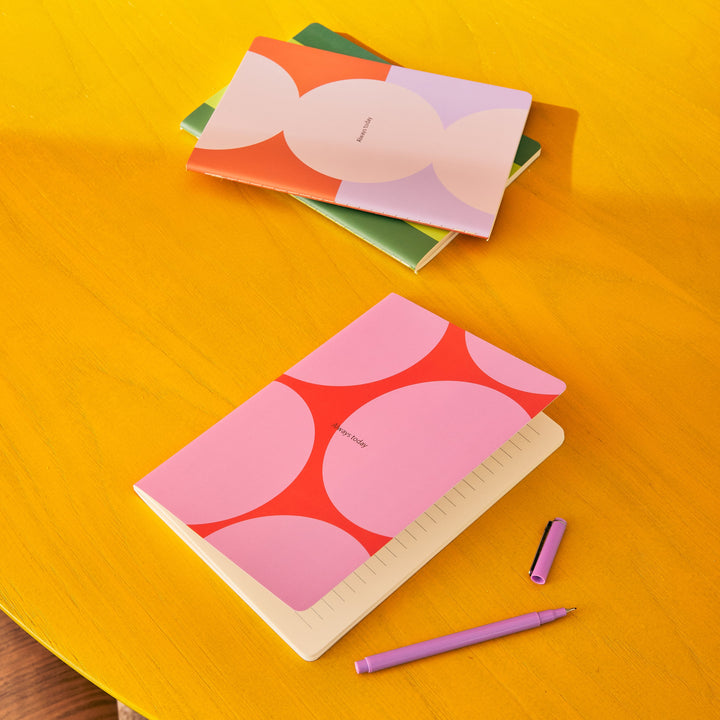 HELIO FERRETTI Carnet Always today Rouge/violet