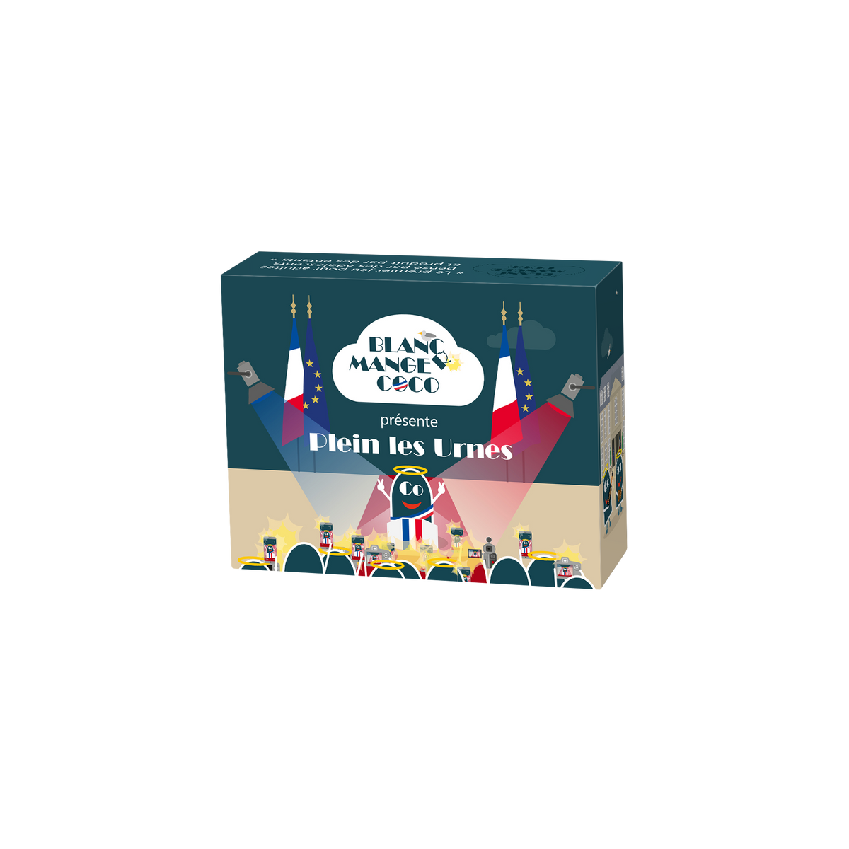 BLANC MANGER COCO Jeu de société Plein les urnes Bleu