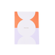 HELIO FERRETTI Carnet Always today Orange/violet