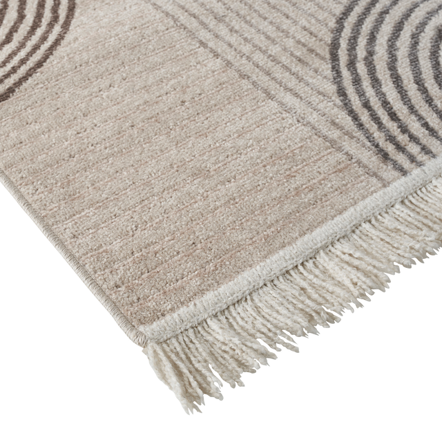 Tapis MANY coloris marron/taupe 120 x 170 cm