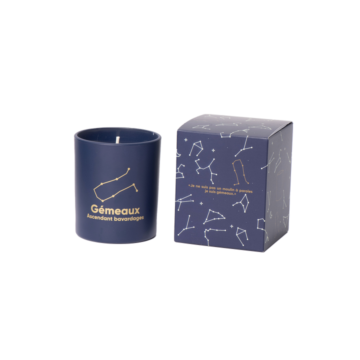 L'AVANT GARDISTE Bougie parfumée Astro gemeaux Pêche et musc