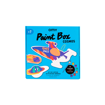 OMY Kit de peinture Cosmos Bleu