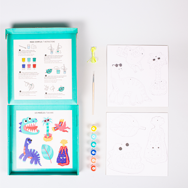 OMY Kit de peinture DINOS