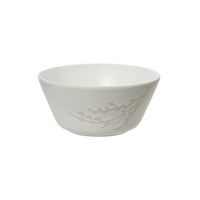 Bol MIMOSA coloris blanc