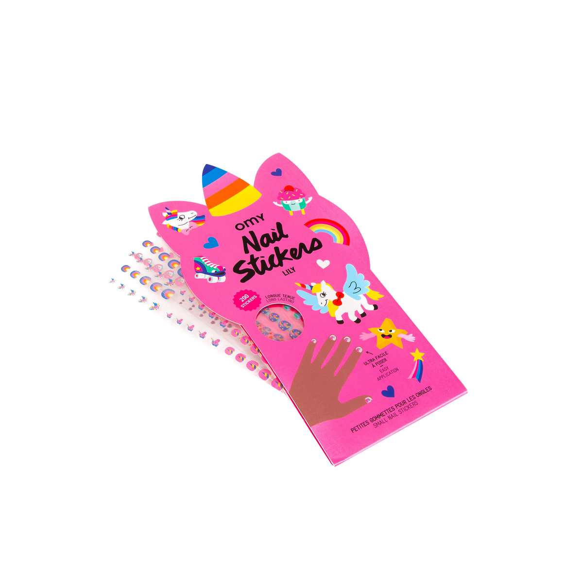 OMY Sticker Ongles lily Rose