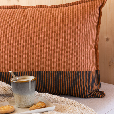 Coussin Brutus Brun
