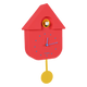 FISURA Horloge Maison coucou Rouge