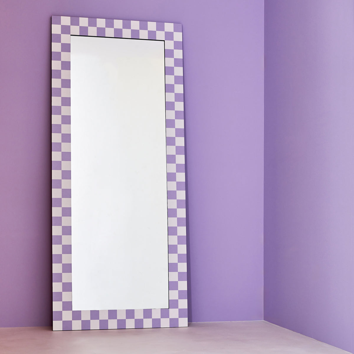 4MURS Miroir Digital damier Lavande