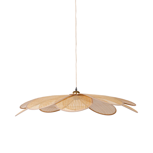 Ostaria Suspension MARGAUX bambou 11,5 x 90 cm diamètre 90 cm