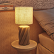 OSTARIA Lampe à poser Twist Beige