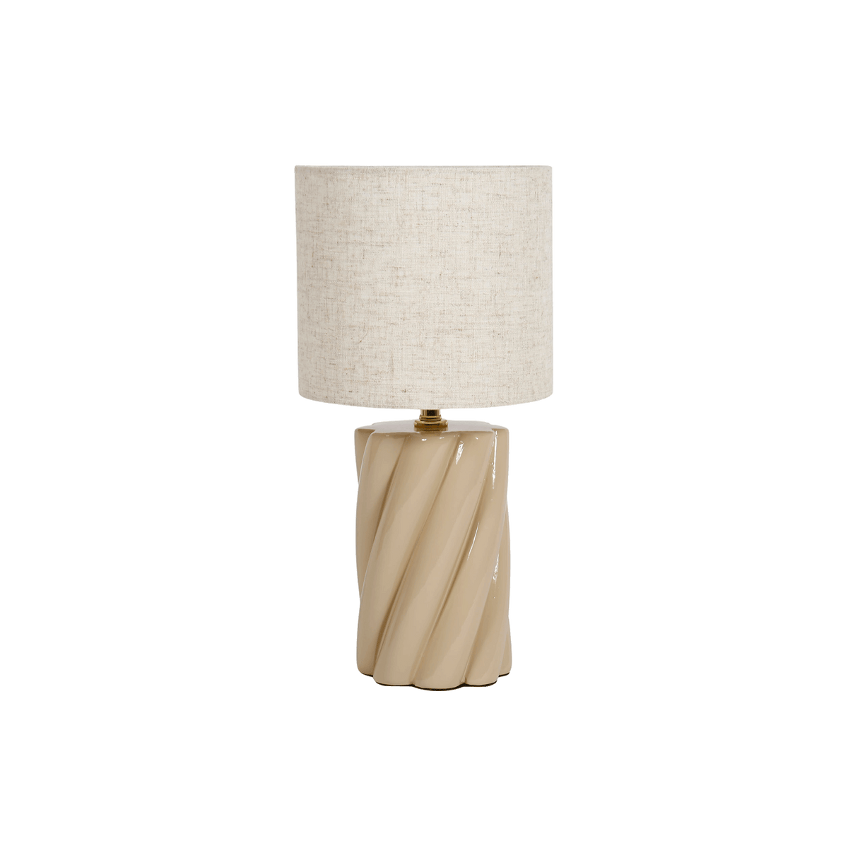 OSTARIA Lampe à poser Twist Beige