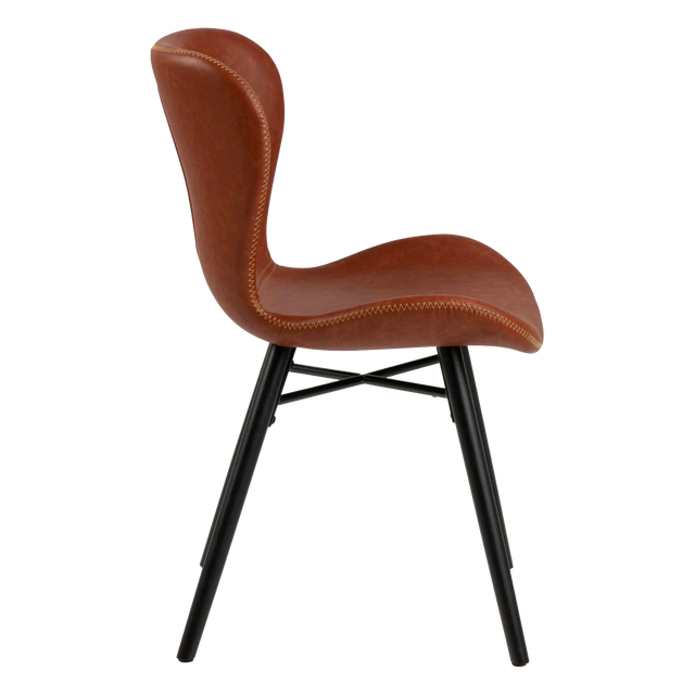 Chaise HAZEL coloris cognac