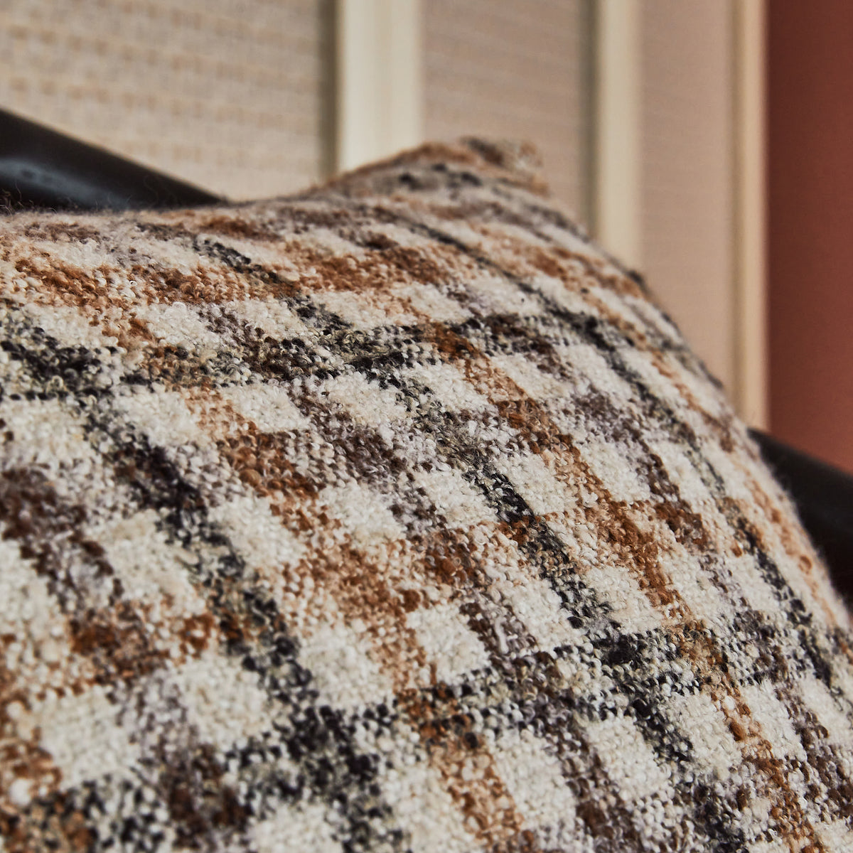 Coussin Shan Terracotta