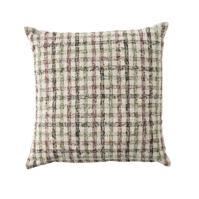 Coussin SHAN coloris vert 45 x 45 cm