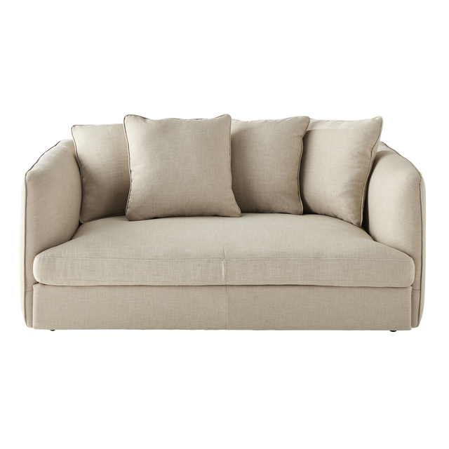 Canapé ENNIS coloris sable 2 places