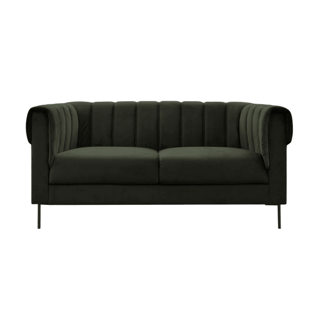 Canapé MELTY coloris vert impérial