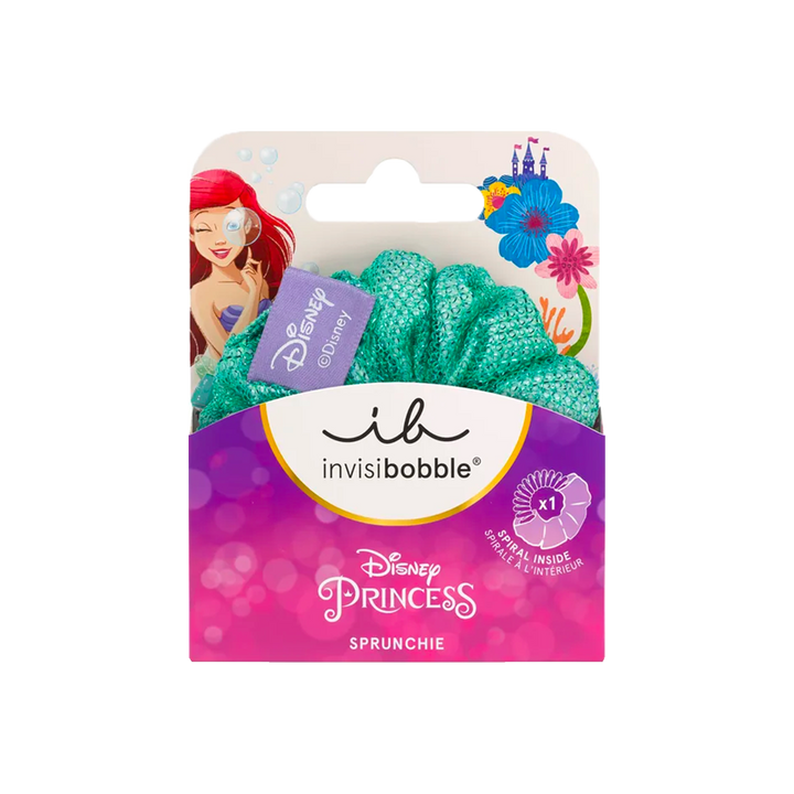 INVISIBOBBLE Élastiques Sprunchie disney ariel Vert