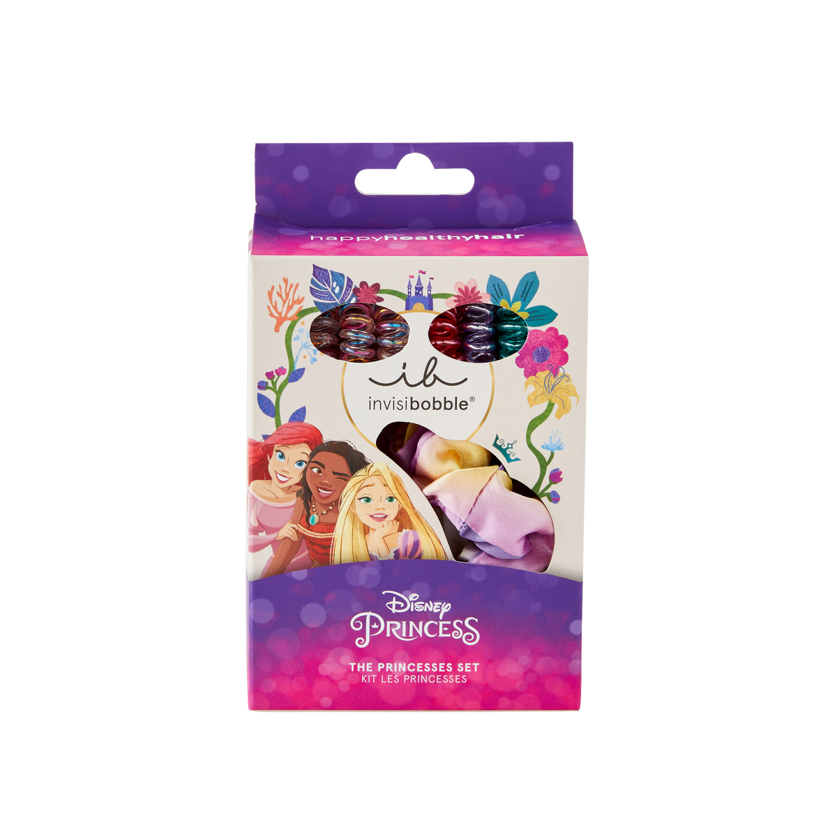 INVISIBOBBLE Élastiques Set disney princesse Multicolore
