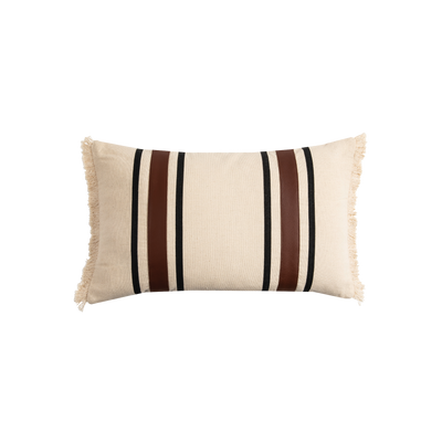 Coussin Greta Brun