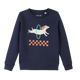 4MURS Sweat-shirt Chachien Bleu marine