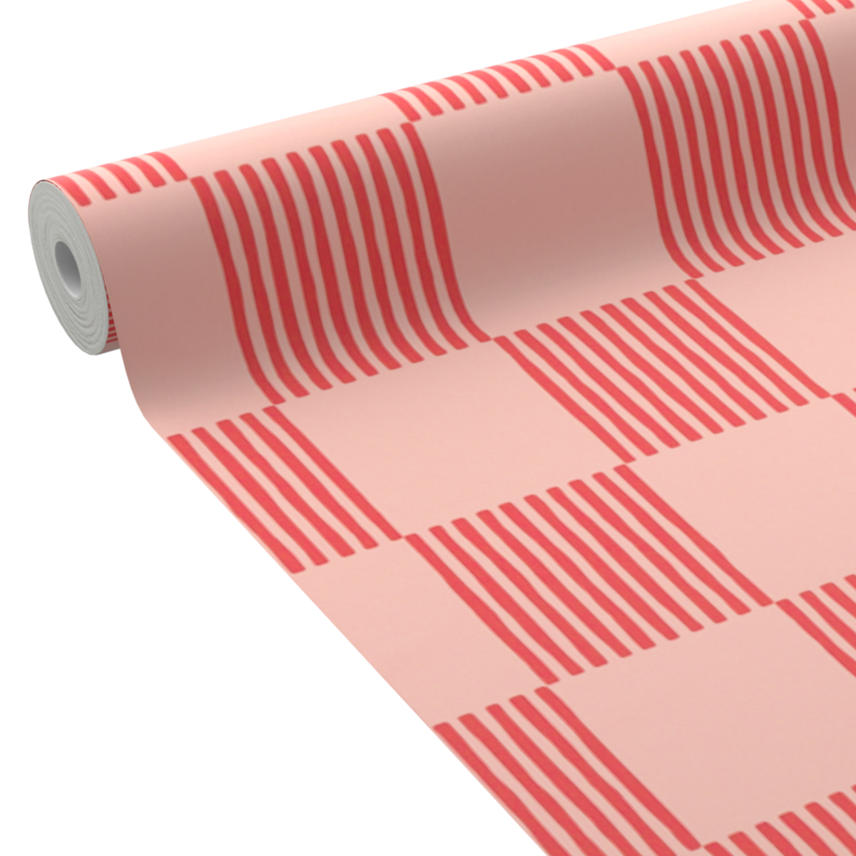 4MURS Papier peint intissé Damien Rose poudré