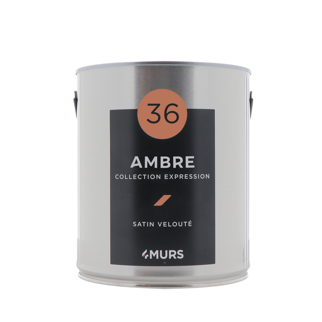 Expression Peinture Peinture ambre Satiné 2,5 L