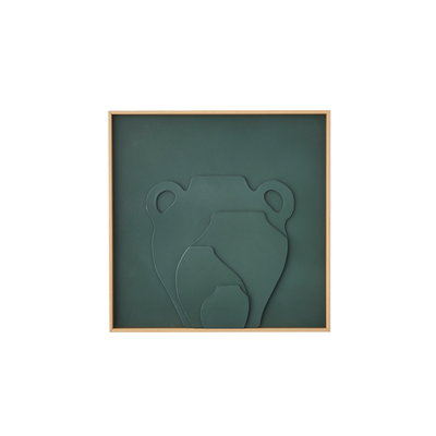 4MURS Tableau Jarre Vert