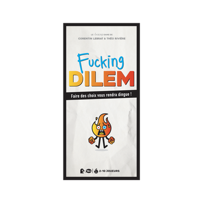 Jeu de société Fucking dilem Blanc