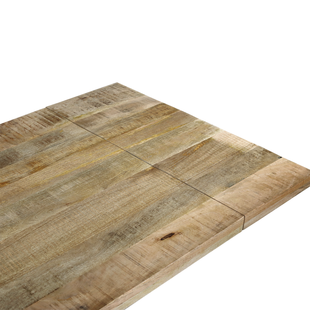 4MURS Table extensible KHAN coloris manguier 100 x 180 cm