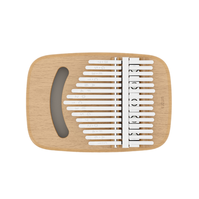 Umbra Boîte à musique KALIMBA coloris beige/blanc